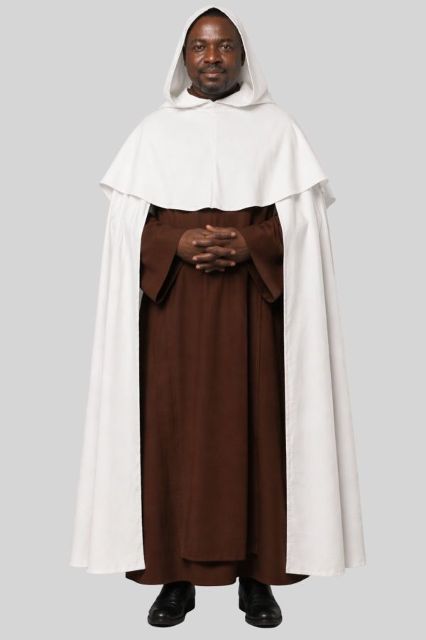 Elite Carmelite Friars Habit Brown Tunic and Scapular